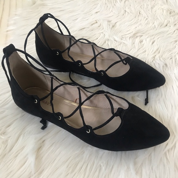 old navy lace up flats